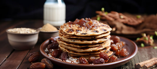 Ojas oatmeal date pancakes (Vegan & gluten-free)