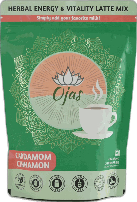 One bag of Ojas Cardamom Cinnamon